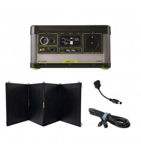 Combo Generador Solar Yeti 500X + Panel Solar Nomad 200 y Cable de extensión 8mm (4,5m)