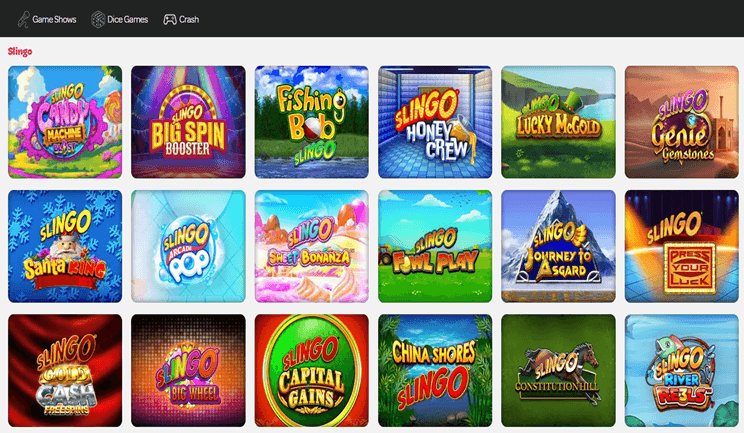 Spin Casino, casino online que paga con licencia de Malta y RTP del 97% en sus tragamonedas Slingo